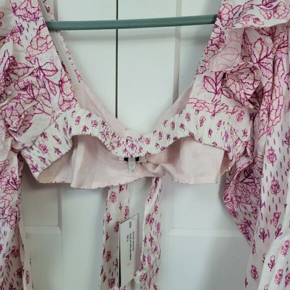 HEMANT AND NANDITA suki crop top, xl - Picture 12 of 15